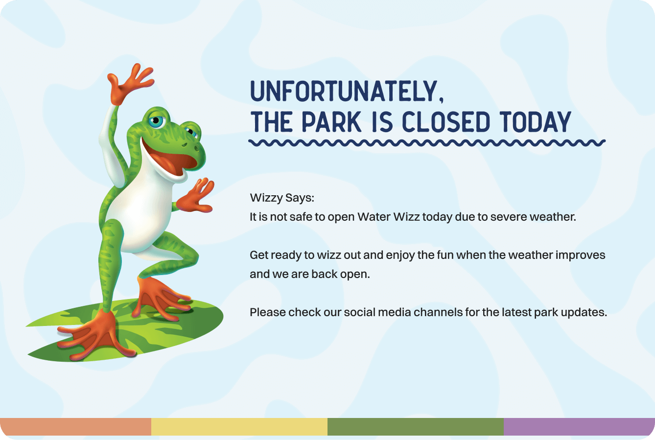 Park is closed.